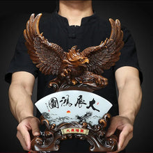 Load image into Gallery viewer, Chinese Feng Shui Lucky Wealth Eagle Home/Office Decor Sculpture Craft Living Room TV Cabinet Fortune Ornament Housewarming Gift