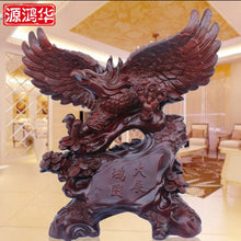 Load image into Gallery viewer, Chinese Feng Shui Lucky Wealth Eagle Home/Office Decor Sculpture Craft Living Room TV Cabinet Fortune Ornament Housewarming Gift