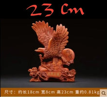 Load image into Gallery viewer, Chinese Feng Shui Lucky Wealth Eagle Home/Office Decor Sculpture Craft Living Room TV Cabinet Fortune Ornament Housewarming Gift