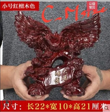 Load image into Gallery viewer, Chinese Feng Shui Lucky Wealth Eagle Home/Office Decor Sculpture Craft Living Room TV Cabinet Fortune Ornament Housewarming Gift