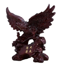 Load image into Gallery viewer, Chinese Feng Shui Lucky Wealth Eagle Home/Office Decor Sculpture Craft Living Room TV Cabinet Fortune Ornament Housewarming Gift