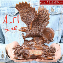 Load image into Gallery viewer, Chinese Feng Shui Lucky Wealth Great Wall Eagle Home/Office Decor Sculpture Craft Living Room TV Cabinet Fortune Ornament Housewarming Gift