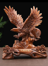 Load image into Gallery viewer, Chinese Feng Shui Lucky Wealth Great Wall Eagle Home/Office Decor Sculpture Craft Living Room TV Cabinet Fortune Ornament Housewarming Gift
