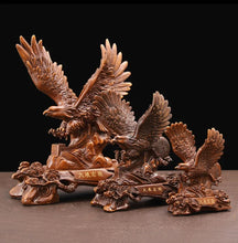 Load image into Gallery viewer, Chinese Feng Shui Lucky Wealth Great Wall Eagle Home/Office Decor Sculpture Craft Living Room TV Cabinet Fortune Ornament Housewarming Gift
