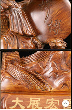 Load image into Gallery viewer, Chinese Feng Shui Lucky Wealth Great Wall Eagle Home/Office Decor Sculpture Craft Living Room TV Cabinet Fortune Ornament Housewarming Gift