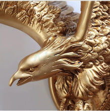 Load image into Gallery viewer, Chinese Feng Shui Lucky Wealth Great Wall Eagle LED Crystal Wall Lamp/Wall Light Home/Office Decor Sculpture Craft Living Room TV Cabinet Fortune Ornament Housewarming Gift