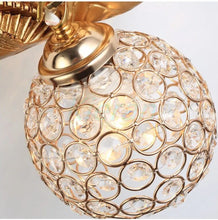 Load image into Gallery viewer, Chinese Feng Shui Lucky Wealth Great Wall Eagle LED Crystal Wall Lamp/Wall Light Home/Office Decor Sculpture Craft Living Room TV Cabinet Fortune Ornament Housewarming Gift