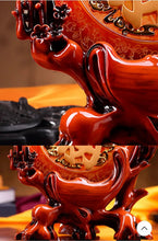 Load image into Gallery viewer, Chinese Feng Shui Lucky Wealth Bogu Frame Statue Home/Office Decor Sculpture Craft Living Room TV Cabinet Fortune Ornament Housewarming Gift