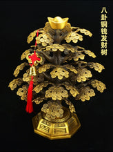 Load image into Gallery viewer, Chinese Feng Shui Lucky Wealth Money Gold Statue Home/Office Decor Sculpture Craft Living Room TV Cabinet Fortune Ornament Housewarming Gift