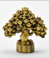 Load image into Gallery viewer, Chinese Feng Shui Lucky Wealth Money Gold Statue Home/Office Decor Sculpture Craft Living Room TV Cabinet Fortune Ornament Housewarming Gift