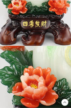Load image into Gallery viewer, Chinese Feng Shui Lucky Wealth Cabbage Statue Home/Office Decor Sculpture Craft Living Room TV Cabinet Fortune Ornament Housewarming Gift