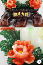 Load image into Gallery viewer, Chinese Feng Shui Lucky Wealth Cabbage Statue Home/Office Decor Sculpture Craft Living Room TV Cabinet Fortune Ornament Housewarming Gift