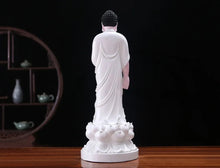 Load image into Gallery viewer, Chinese Feng Shui Lucky Wealth Gold Blessing Buddha Guanyin God Statues Home/Office Decor Sculpture Craft Living Room TV Cabinet Fortune Ornament Housewarming Gift