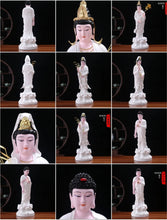 Load image into Gallery viewer, Chinese Feng Shui Lucky Wealth Gold Blessing Buddha Guanyin God Statues Home/Office Decor Sculpture Craft Living Room TV Cabinet Fortune Ornament Housewarming Gift
