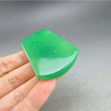 Load image into Gallery viewer, 10% OF- Certified Natural Icy Jadeite Emerald A*Jade Handcarved Lucky Blessing Pendant A265