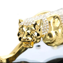 Load image into Gallery viewer, Chinese Feng Shui Wealth Lucky Leopard Statue Home/Office Decor Sculpture Craft Living Room TV Cabinet Fortune Ornament Housewarming Gift