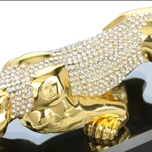 Load image into Gallery viewer, Chinese Feng Shui Wealth Lucky Leopard Statue Home/Office Decor Sculpture Craft Living Room TV Cabinet Fortune Ornament Housewarming Gift