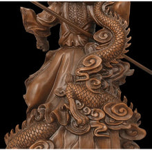 Load image into Gallery viewer, 20"H Chinese Feng Shui Wealth Successful Gold GuanGong Statue Home/Office Decor Sculpture Craft Living Room TV Cabinet Fortune Ornament Housewarming Gift