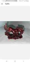 Load image into Gallery viewer, Chinese Feng Shui Wealth Successful Lucky Red Running Horse Statue Home/Office Decor Sculpture Craft Living Room TV Cabinet Fortune Ornament Housewarming Gift