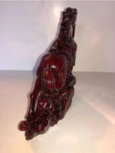 Load image into Gallery viewer, 9"L Chinese Feng Shui Wealth Successful Lucky Red Running Horse Statue Home/Office Decor Sculpture Craft Living Room TV Cabinet Fortune Ornament Housewarming Gift