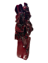 Load image into Gallery viewer, 8"L Chinese Feng Shui Wealth Successful Lucky Red/Black/Gold Running Horse Statue Home/Office Decor Sculpture Craft Living Room TV Cabinet Fortune Ornament Housewarming Gift