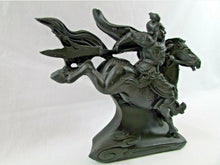 Load image into Gallery viewer, 8"L Chinese Feng Shui Wealth Successful Lucky Red/Black/Gold Running Horse Statue Home/Office Decor Sculpture Craft Living Room TV Cabinet Fortune Ornament Housewarming Gift