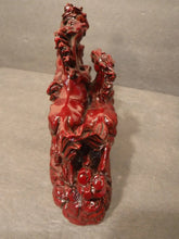 Load image into Gallery viewer, 8"L Chinese Feng Shui Wealth Successful Lucky Red 3 Running Horse Statue Home/Office Decor Sculpture Craft Living Room TV Cabinet Fortune Ornament Housewarming Gift