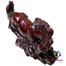 Load image into Gallery viewer, Chinese Feng Shui Wealth Successful Lucky Red Running Horse Statue Home/Office Decor Sculpture Craft Living Room TV Cabinet Fortune Ornament Housewarming Gift
