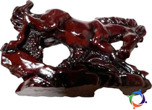 Load image into Gallery viewer, Chinese Feng Shui Wealth Successful Lucky Red Running Horse Statue Home/Office Decor Sculpture Craft Living Room TV Cabinet Fortune Ornament Housewarming Gift