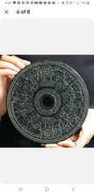 Load image into Gallery viewer, 7" L -Chinese Antique Feng Shui Wealth Natural Jade Handcrafted Wealth Blessing Lucky Horses Statue Home/Office Decor Sculpture Craft Living Room TV Cabinet Fortune Ornament Housewarming Gift