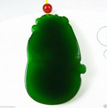 Load image into Gallery viewer, Certified Natural Hetain Jade Handcarved Gourd-Leaf Pendant