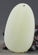 Load image into Gallery viewer, Certified Natural White Jadeite Emerald Jade Jewelry Nobility Guanyin Pendant 《Grade A》