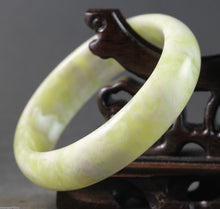Load image into Gallery viewer, 10% OFF- 60 mm Certified Natural Jadeite Emerald Jade Bracelet Bangle《Grade A》