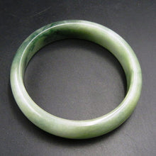 Load image into Gallery viewer, 10% OFF- 56/57/58mm Certified Natural Ice Jadeite Emerald A*Jade HandCarved Bracelet Bangle A1939