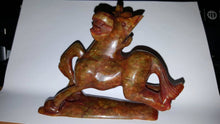 Load image into Gallery viewer, 5.5'' L-Chinese Genuine Natural Hand Carved Nephrite Jade Lucky Horse Statue