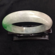 Load image into Gallery viewer, 10% OFF- 56/57/58 mm Certified Natural Ice Jadeite Emerald A Jade HandCarved Bracelet Bangle 2825