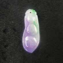 Load image into Gallery viewer, 10% OFF on Sales - Certified Natural 3-Color Ice Jadeite Emerald A Jade tablets Emerald Ping Beans Pendant 3300