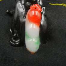 Load image into Gallery viewer, 10% OFF on Sales - Certified Natural 3-Color Ice Jadeite Emerald A Jade tablets Emerald Ping Beans Pendant 3288