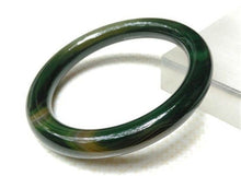 Load image into Gallery viewer, 10% OFF- 55/56/57mm Certified Natural Multi-Color Emerald A Jade HandCarved Round Bracelet Bangle A8805