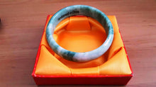 Load image into Gallery viewer, 10% OFF on Sales- 60 mm-Certified Natural Jadeite Emerald Jade Bracelet Bangle《Grade A》