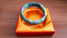 Load image into Gallery viewer, 10% OFF on Sales- 60 mm-Certified Natural Jadeite Emerald Jade Bracelet Bangle《Grade A》
