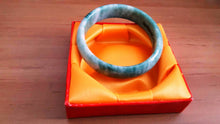 Load image into Gallery viewer, 10% OFF on Sales- 60 mm-Certified Natural Jadeite Emerald Jade Bracelet Bangle《Grade A》