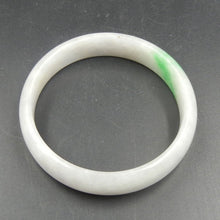 Load image into Gallery viewer, 10% OFF on Sales- 52 mm-Certified Natural Ice Jadeite Emerald Jade tablets Bracelet Bangle 《Grade A》