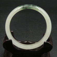 Load image into Gallery viewer, 10% OFF on Sales- 56 mm-Certified Natural Ice Jadeite Emerald Jade tablets Bracelet Bangle 《Grade A》