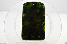 Load image into Gallery viewer, Certified Natural Black-Green Hetain Jade HandCarved Kuanyu Pendant