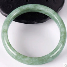 Load image into Gallery viewer, 10% OFF on Sales) 55-65 mm Certified Natural Jadeite Emerald Jade Bracelet Bangle《Grade A》