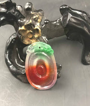 Load image into Gallery viewer, 10% OFF- Certified Natural Ice Jadeite Emerald Jade Dragon Pearl Pendant《Grade A》3192