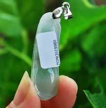 Load image into Gallery viewer, 10% OFF- Certified Natural Jadeite Emerald Jade Ping Beans Pendant 《Grade A》9980