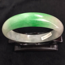 Load image into Gallery viewer, 10% OFF- 56/57/58 mm Certified Natural Ice Jadeite Emerald A Jade HandCarved Bracelet Bangle 2825