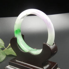 Load image into Gallery viewer, 10% OFF- 58/59/60mm Certified Natural Ice Jadeite Emerald Jade Bangle《Grade A》A3272
